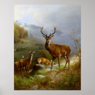 Majestic Deer ~ Poster