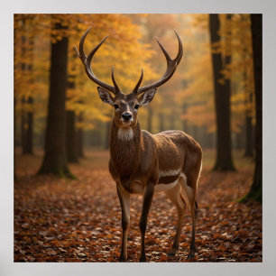 Majestic Deer  Poster