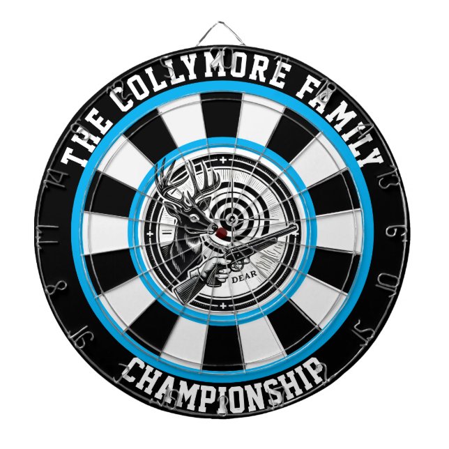 Majestic Deer with Target Overlay Dartboard (Front)