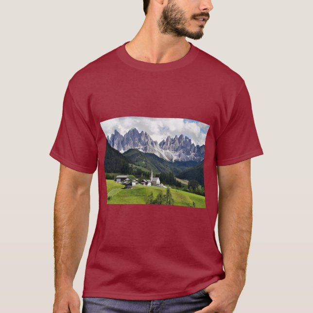 Majestic Dolomites Mountain Tee (Front)