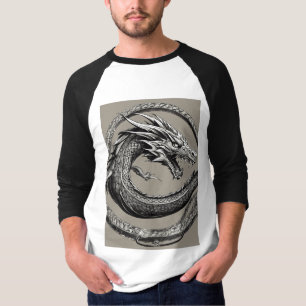 Majestic Dragon Design T-Shirt – Unleash Your Inne