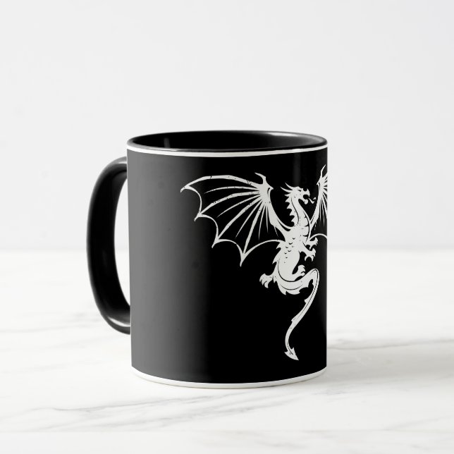 Majestic Dragon Mug (Front Left)