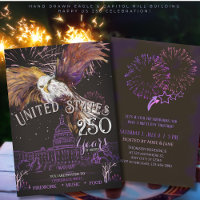 Majestic Eagle America 250 Years of Liberty Purple