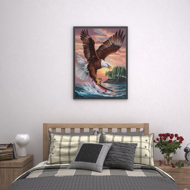 Majestic Eagle Captures Prey Poster (Creator Uploaded)