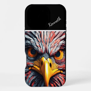 Majestic Eagle Close-Up iPhone 16 Pro Max Case