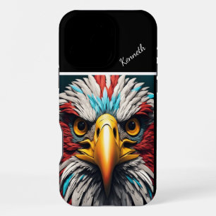 Majestic Eagle Close-Up iPhone 16 Pro Max Case