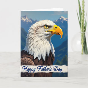 Majestic Eagle Fathers Day Card