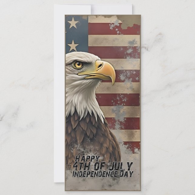 Majestic Eagle & Flag – Spirit of Freedom (Front)