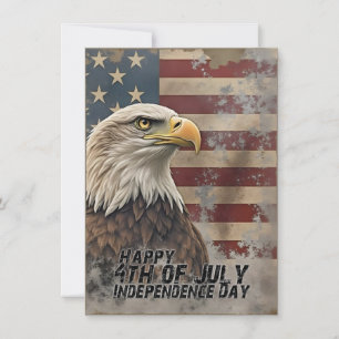 Majestic Eagle & Flag – Spirit of Freedom