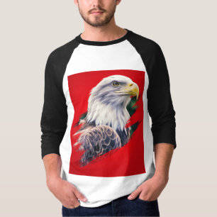 Majestic Eagle Graphic T-shirt Unleash your spirit