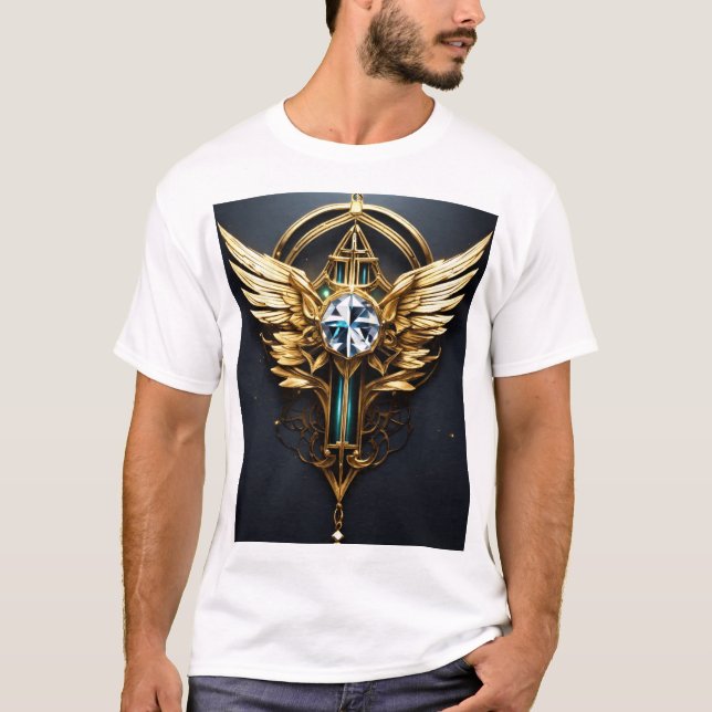 Majestic Eagle Graphic T-shirt Unleash your spirit (Front)