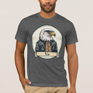 Majestic Eagle Head T-Shirt - Patriotic Wildlife