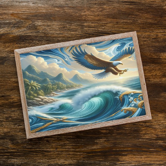 Majestic Eagle of Freedom Poster (Creator Uploaded)