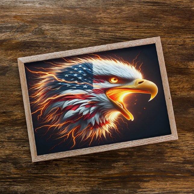 Majestic Eagle of Freedom Poster (Creator Uploaded)