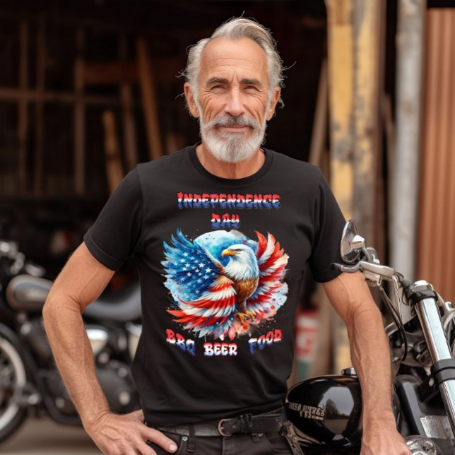 Majestic Eagle Patriotic Pride Independence Day T-Shirt (Creator Uploaded)