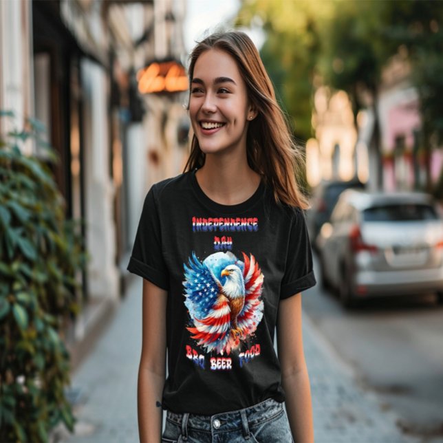 Majestic Eagle Patriotic Pride Independence Day T-Shirt (Creator Uploaded)