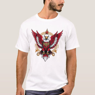 Majestic Eagle Power and Pride Luxury T-Shirt