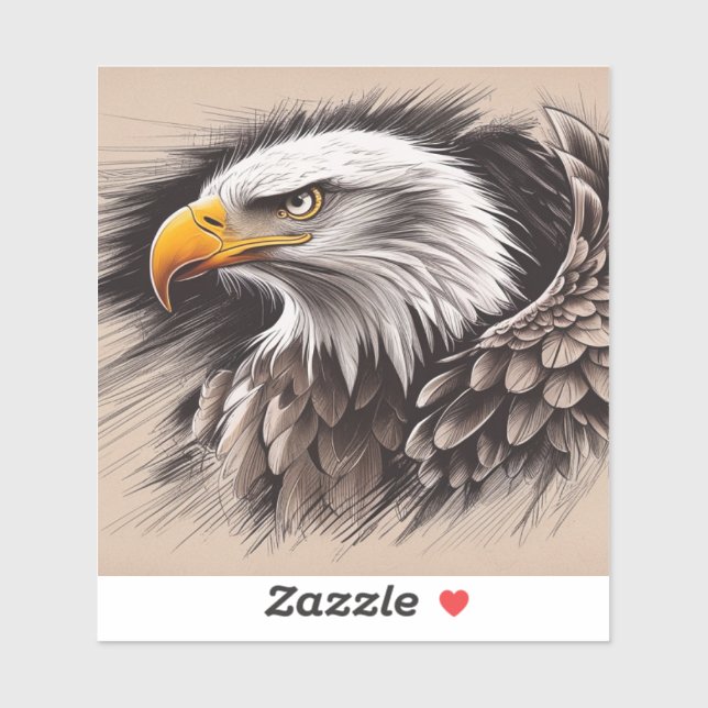  Majestic Eagle Sticker (Sheet)