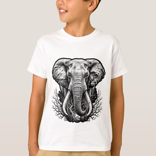 Majestic Elephant T-Shirt (Front)