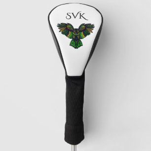 Majestic Emerald Owl Golf Head Cover