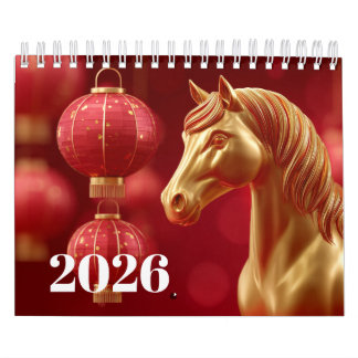 Majestic Equine Year 2026: Seasons of the Horse Calendar
