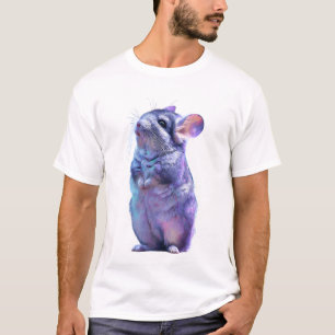 Majestic Ethereal Chinchilla Portrait Men T-Shirt