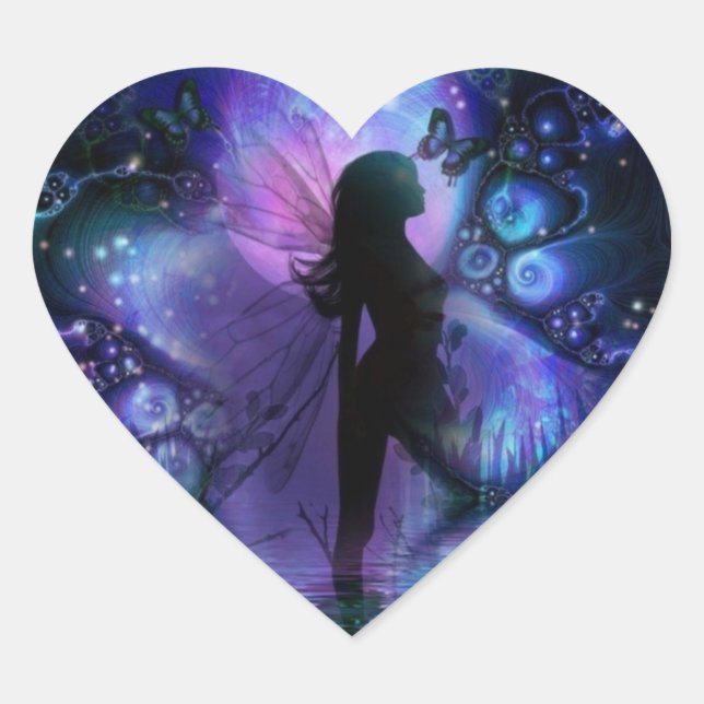 Majestic fairy sticker (Front)