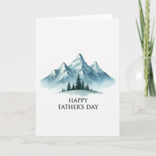 Majestic Fathers Day Mountain Card