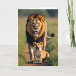Majestic Fathers Day Wildcat Card