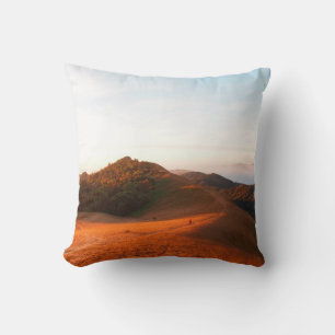 Majestic field in the sunlight. Dramatic and pictu Cushion
