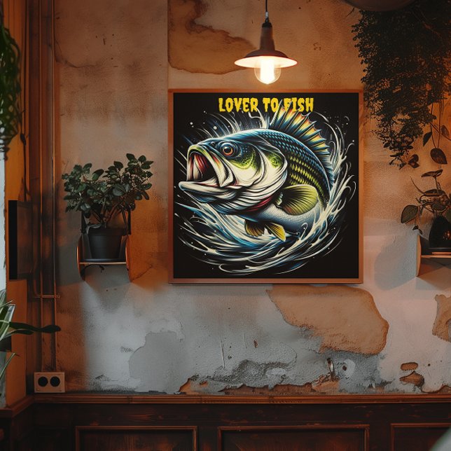 Majestic Fish: The Big-Mouthed Wonder Poster (Creator Uploaded)