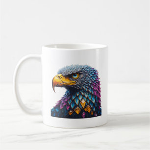 Majestic Flight: Crystal Eagle Mug
