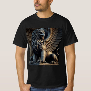 Majestic Flu: The Fusion of Lion and Eagle T-Shirt