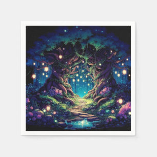 Majestic Fun Enchanted Forest Baby Shower Napkin