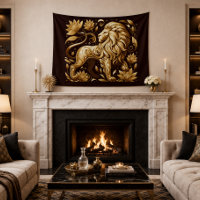 Majestic Gold Lion