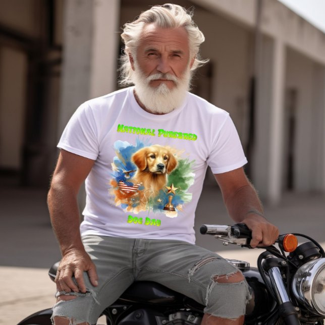 Majestic Golden Retriever With Trophy and Stars T-Shirt (Creator Uploaded)