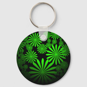 Majestic Green Key Ring