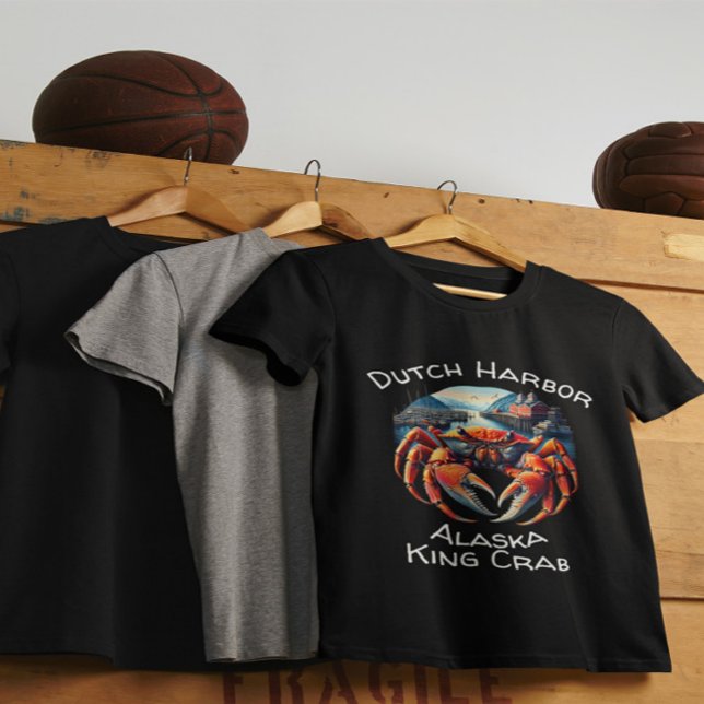 Majestic Harbour Sentinel A Vibrant Crab  T-Shirt (Creator Uploaded)