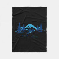 Majestic heli alaska ski resort skiing skier