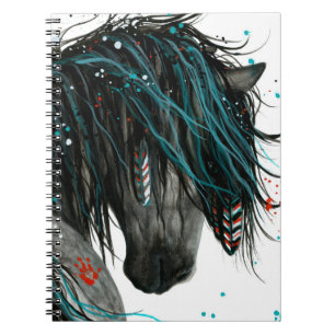 Majestic Horse by Bihrle 6.5 x 8.75" Notebook