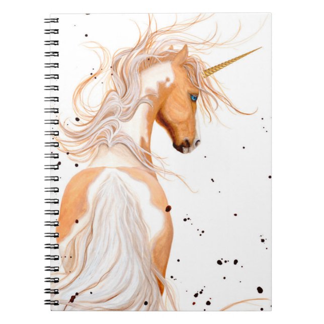 Majestic Horse by Bihrle 6.5 x 8.75" Notebook (Front)