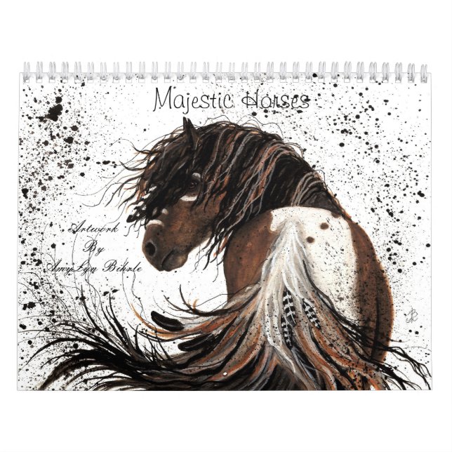 Majestic Horse By Bihrle Calendar  (Cover)