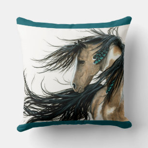 Majestic Horse Serenity by AmyLyn Bihrle Cushion