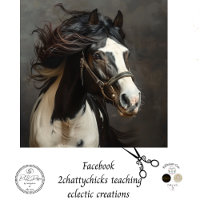 Majestic Horse Sovereign's Grace  Decoupage 