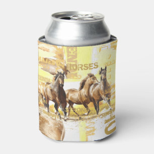Majestic Horses Can Cooler