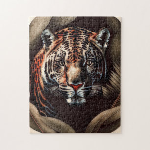 Majestic Jaguar - King Of The Jungle Jigsaw Puzzle