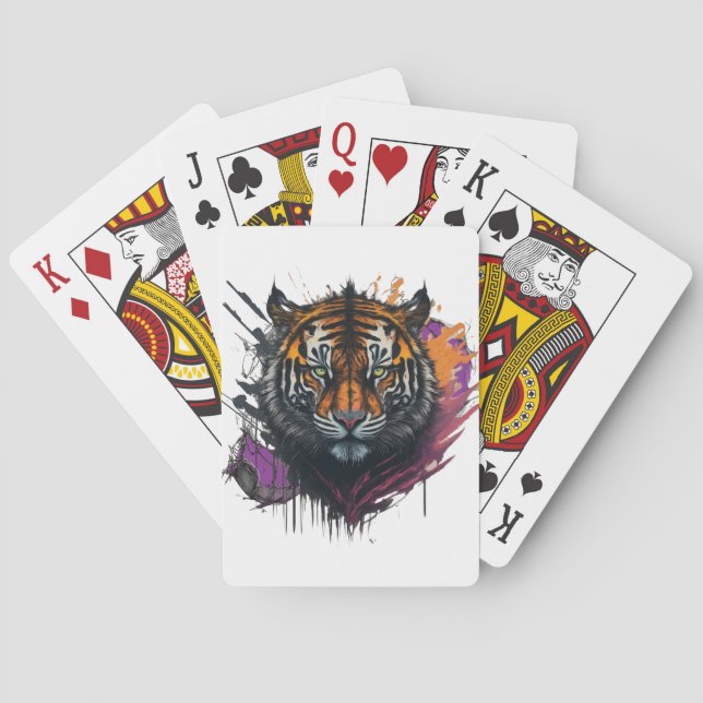 Majestic King of Spades Playing Cards (Back)