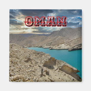 Majestic Landscapes of Oman Magnet