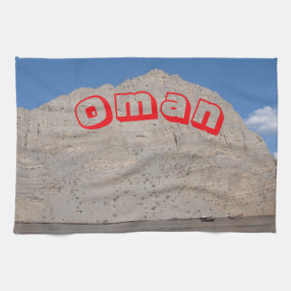 Majestic landscapes of Oman  Tea Towel