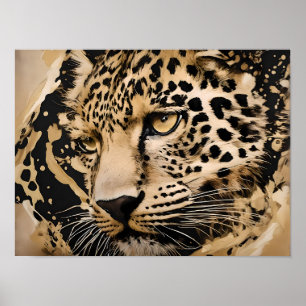 Majestic Leopard Wall Art – Wild Elegance